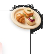 Pastry plate